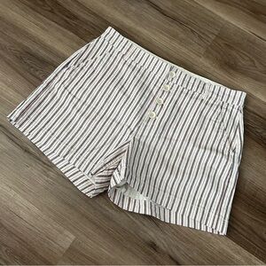 Old Navy Red White Blue High Waist Shorts Women Size 10